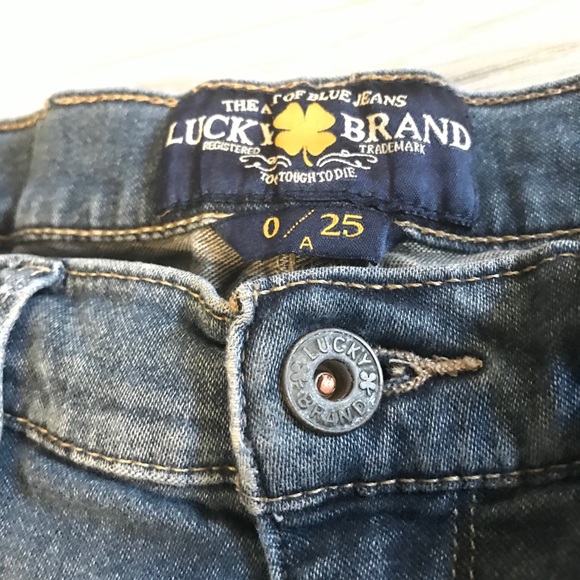 5/$20 Sale ✨LUCKY BRAND Brooke Jean Low Rise Denim Legging in Blue - Picture 3 of 15